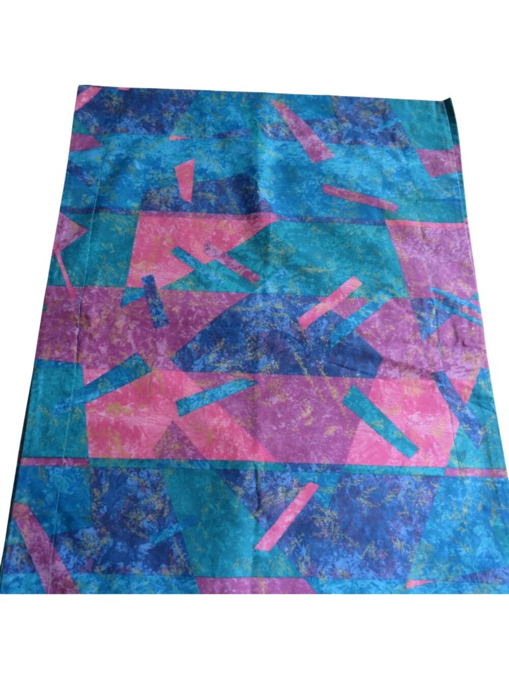Vintage Springs Industries Andre Richard Shams 2 Jeweled Marble Abstract Percale